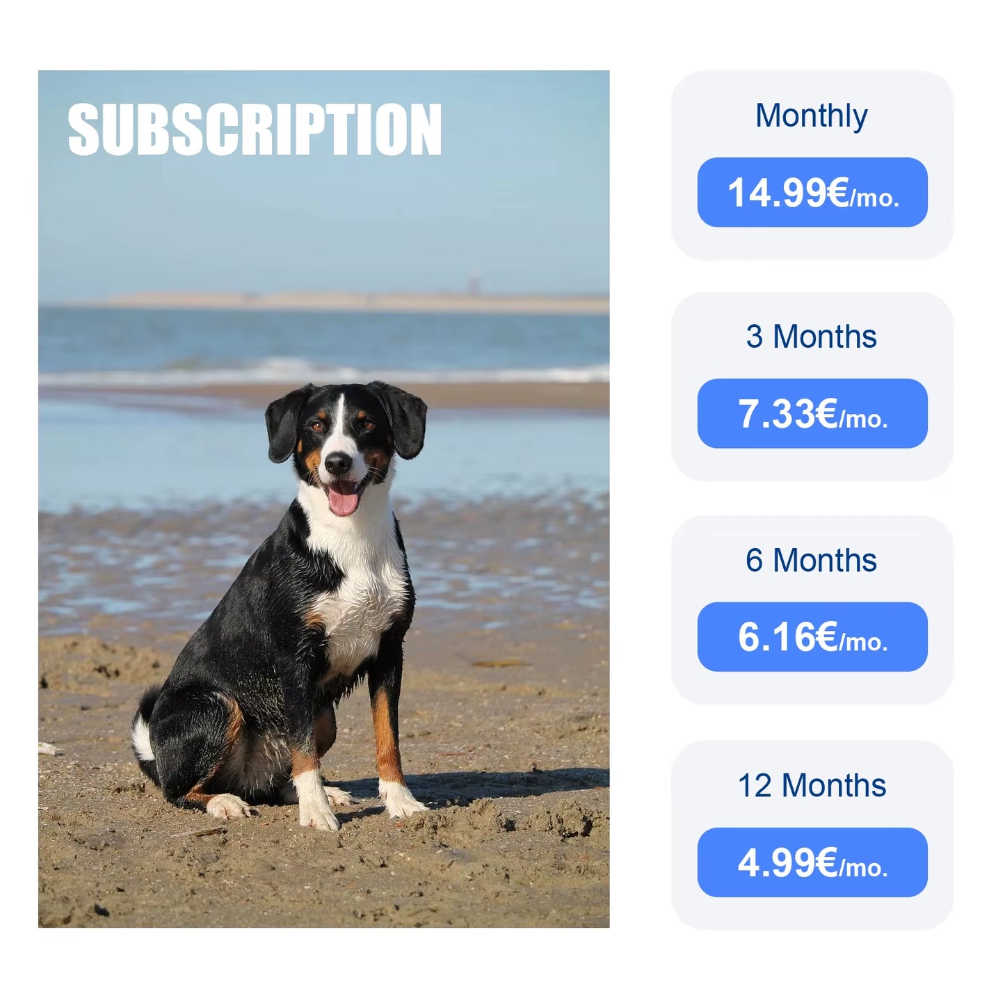 4G Waterproof GPS Tracker for Dogs and Cats - Smart Pet Locator with Live Tracking, Light/Sound Search, and Free Trial