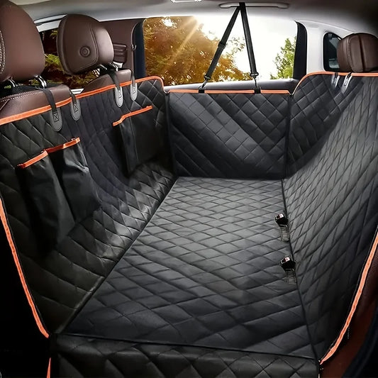 Transform Your Car with the Ultimate Waterproof and Scratch-Resistant Dog Hammock Seat Cover!